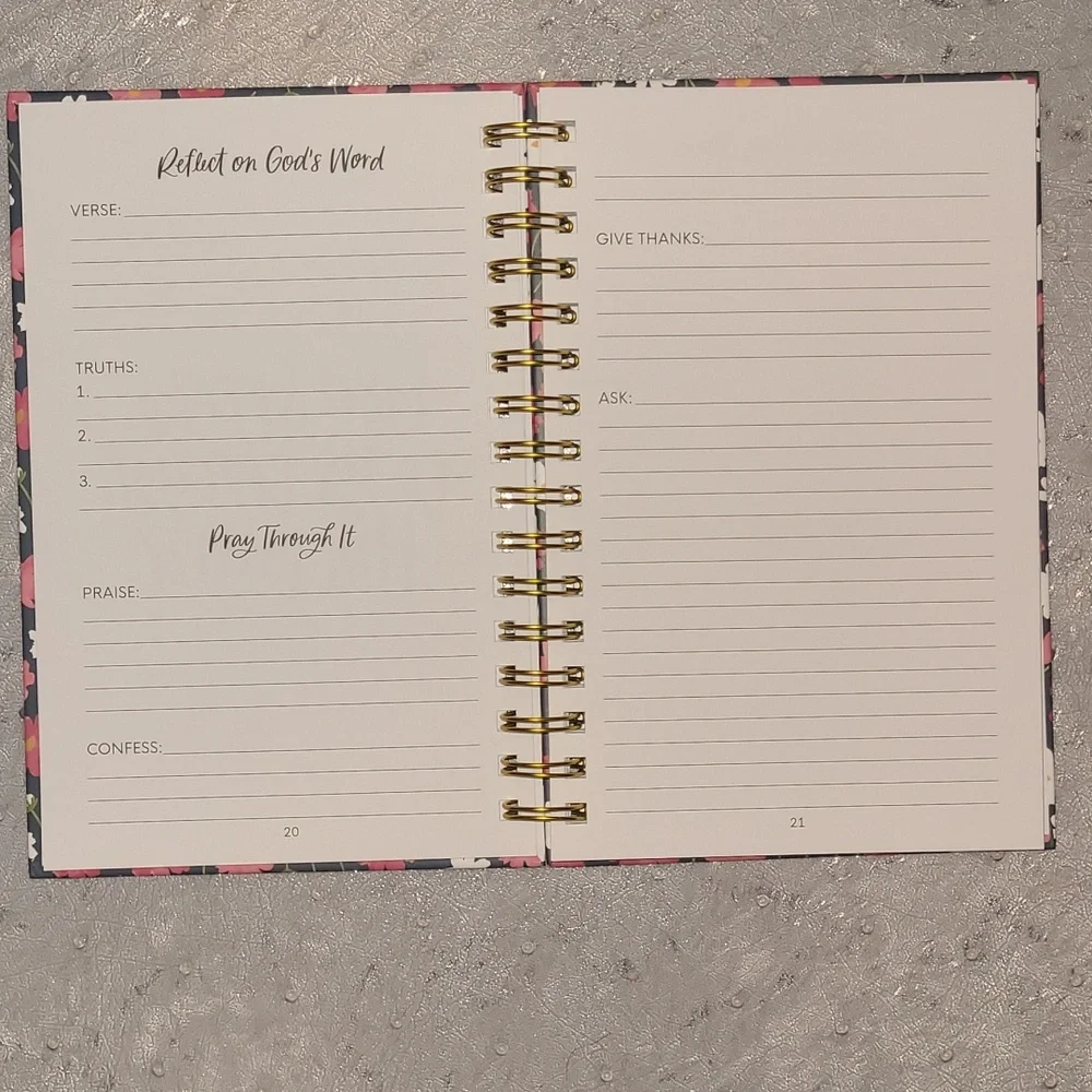 NEW Floral Prayer Journal for Women